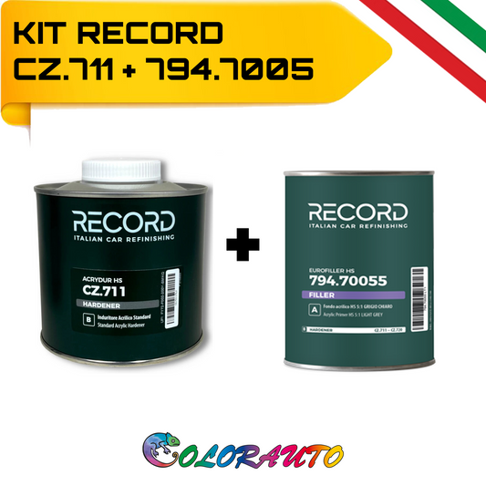 KIT Record CZ.711 Hardener + 794.7005 Filler